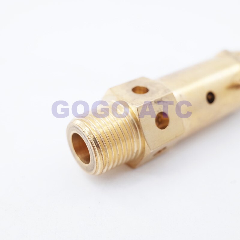 Brass Air Compressor Safety valve 20bar/25bar/30bar/40bar high pressure air pressure relief valve vent male 1/2 BSP thread