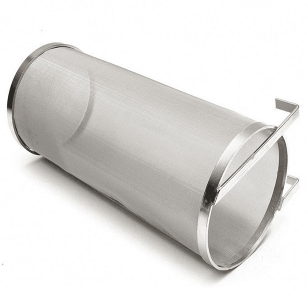 Stainless Steel Homemade Brew Beer Hop Mesh Filter Strainer Beer Brewing Hop Mesh Filter Strainer with Hook