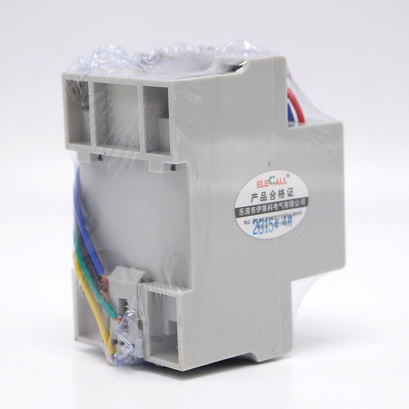 Contrôleur de niveau d'eau automatique avec 3 sondes, commutateur de flotteur à montage sur Rail Din DF96D AC220V 5A