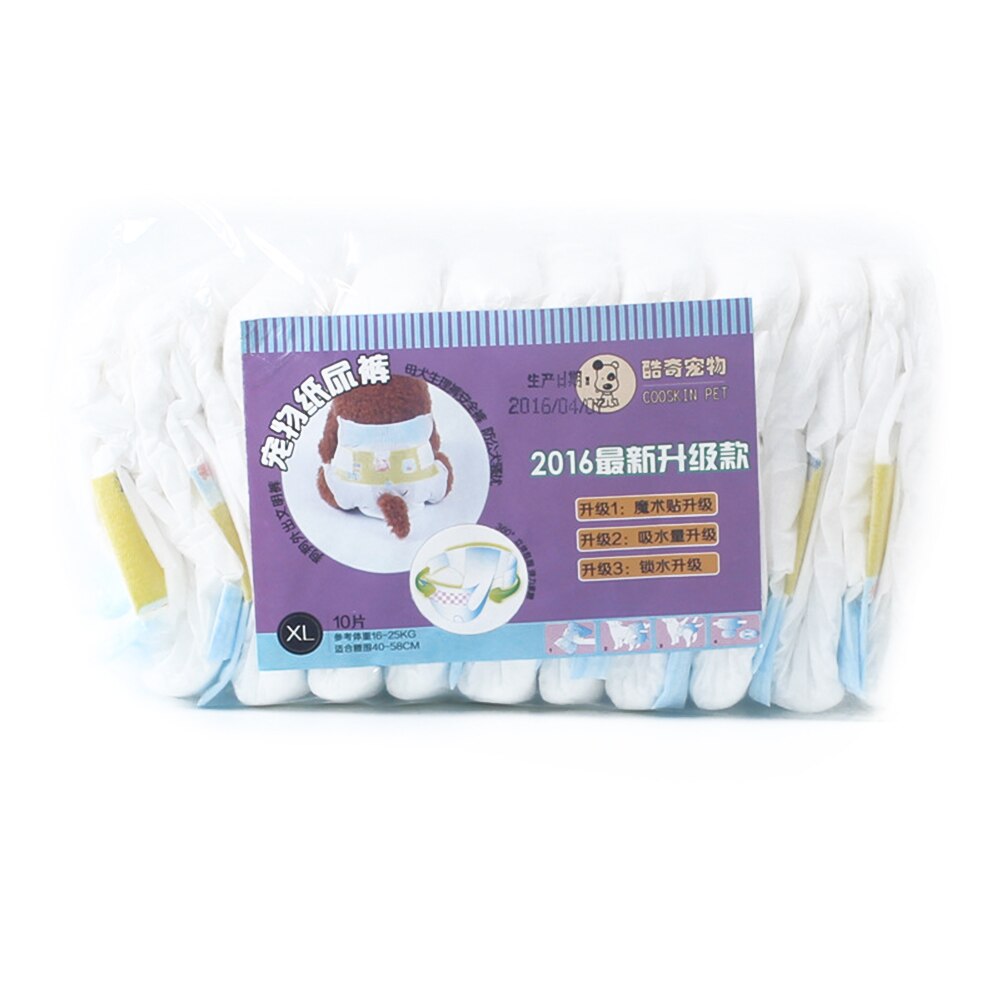 Pañales desechables para perros de compañía, protección Ultra, productos para mascotas al mejor precio, 10 Uds.