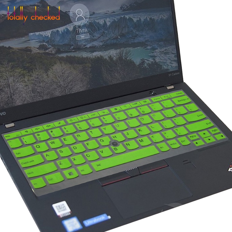 Miękka silikonowa klawiatura do laptopa obudowa ochronna skóra dla Lenovo Thinkpad Ibm X280 x380 X390 2019X270X260X240X240 S X250: green