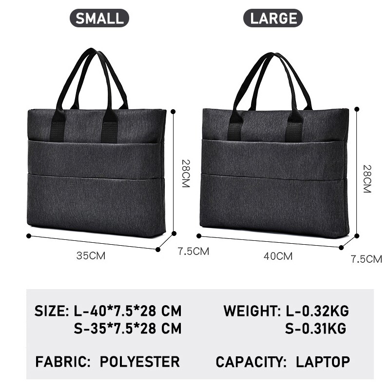 14 Inch Laptop Tas Waterdichte Zak Mannen Reizen Messenger Bag Kantoor Computer Werk Tas Aktetas Voor Mannen Zakenreis