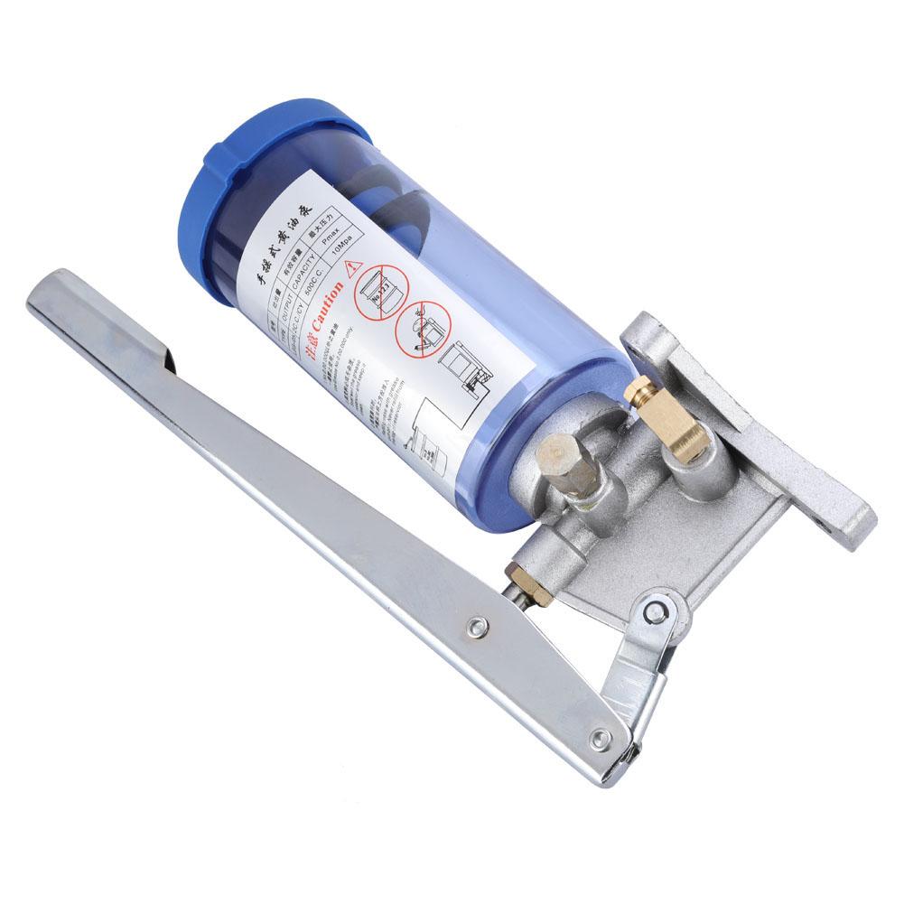 LSG-05 Manual Lubricating Pump Hand Operated Grease Lubricator 6mm Tool Outlet/500CC Manual Lubricating Pump