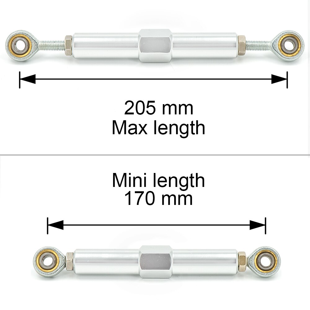 Adjustable Servo Steering Pull Rod for all models with G60 engine vw golf 1,2,3 polo jetta passat corrado: white