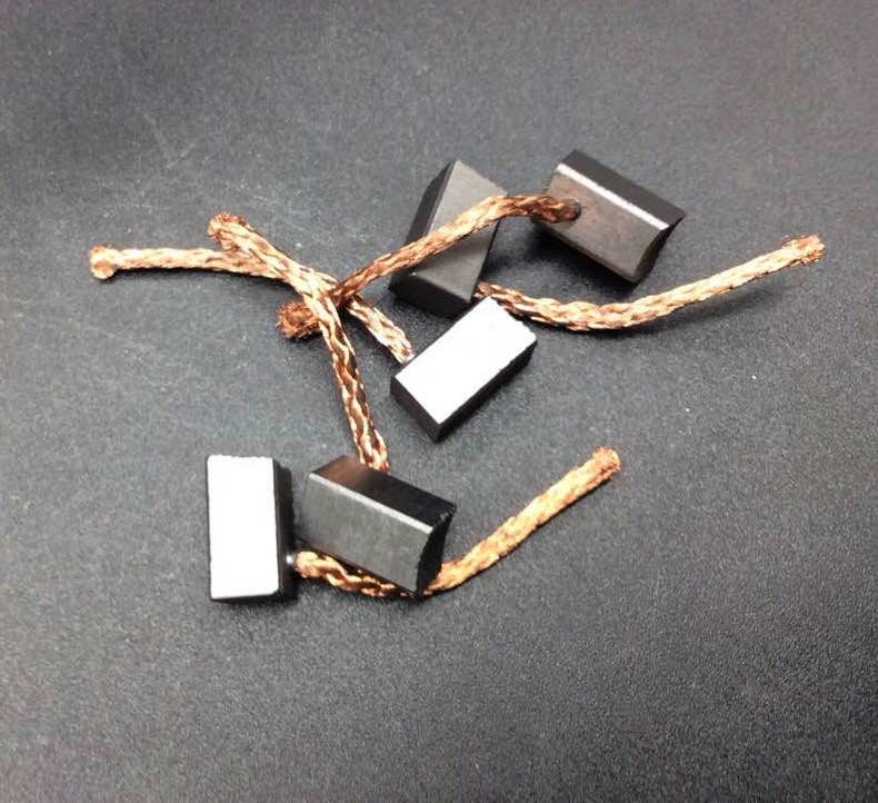 16pcs 6x6x13.5mm Carbon Brush For Vehicle Automobile Car Truck Heater Blower Fan Air-Blower Car Motor Carbon Brushes