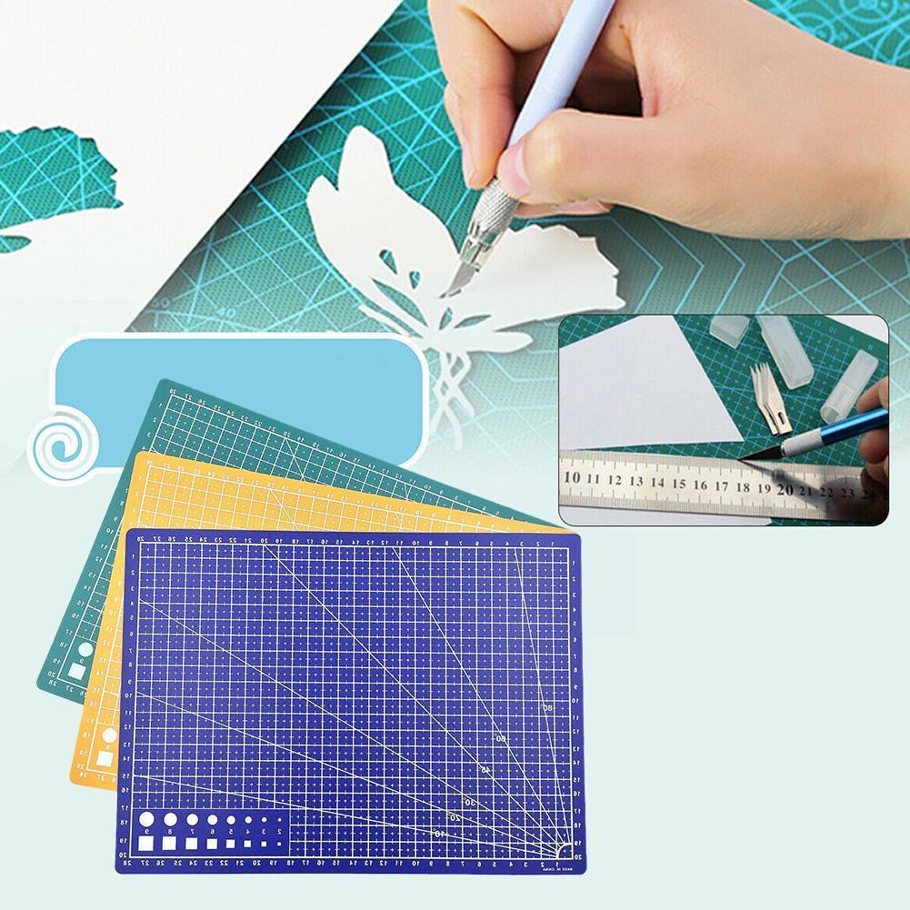 A4/A5 Cutting Mat Self Healing Sewing Mat Single Side Craft Mat Cutting Board for Fabric Sewing and Crafting DIY Art Tool K1L2