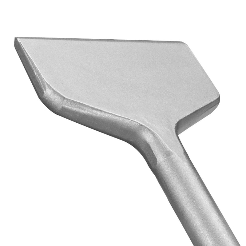 Sds Plus Shank 3-In Wide Electric Hammer Chisel Angled Heavy Duty Bent Tile Chisel