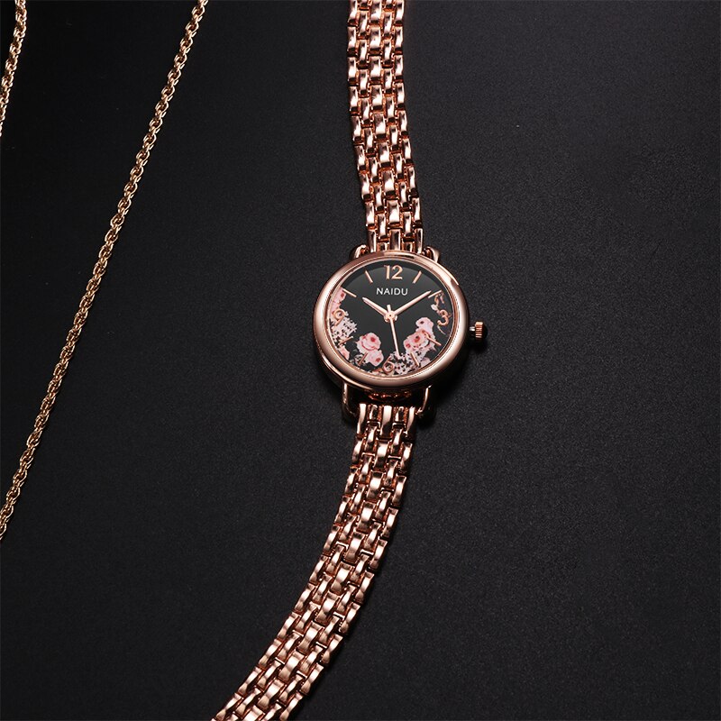 Horloges Vrouwen Luxe Rvs Quartz Horloge Vrouwen Jurk Armband Horloges Dames Klok relojes reloj mujer