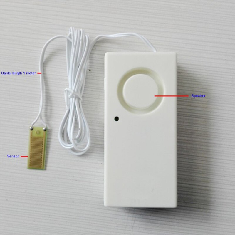 Water Sensor 110dB Security Water Overloop Leakage Alarm Sensor Water Level Alarm System Water Leak Sensor Smart Home Security