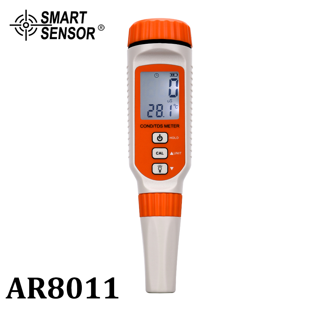 Digital Water Meter Conductivity Analyzer Total Dissolved Solid TDS/COND TEMP Temperature Tester AR8011