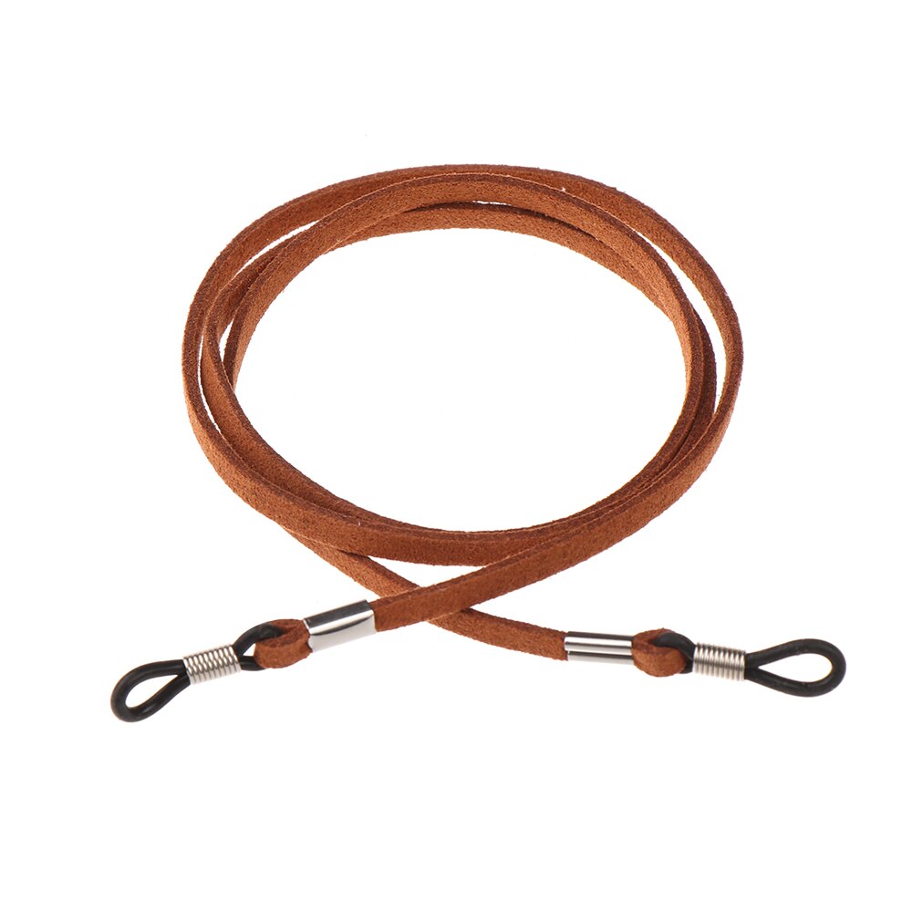 Correa de cuero de alta elasticidad para gafas de sol, collar de cadena para gafas, gafas de lectura soporte para, correa para el cuello