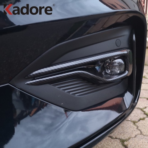 Cubierta de luz antiniebla delantera cromada para Ford Focus st-line , pegatina decorativa para coche, accesorios de protección Exterior con estilo