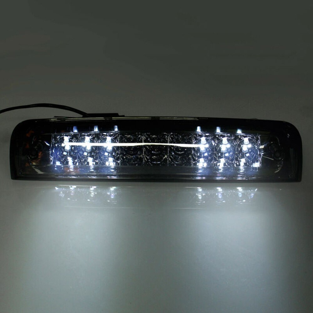 Third Tail lamp Brake Tail Lamp Bulb Chrome Rear Accessory Red And White