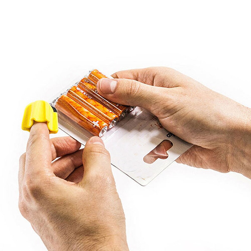 Home Safety Parcel Opener Finger Cutter Quick Silicone Letter Office Tool Durable Package Carton