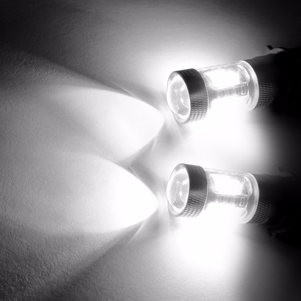 ANGRONG-bombilla LED de freno trasero, luz blanca de alta potencia, BA15s P21W S25 R5W R10W 1156, 2 uds.