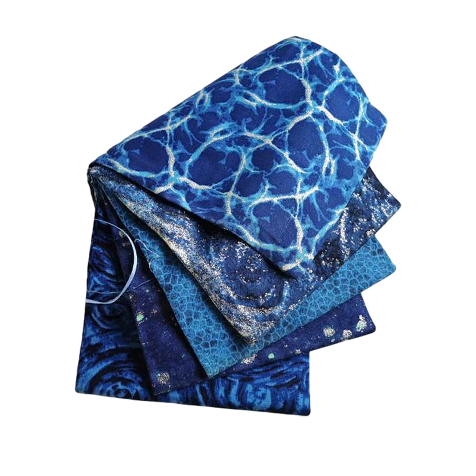 Tela de retales de algodón de 45x50CM tejido de costura suave para manualidades, bricolaje, tela de algodón hecha a mano, barco de caída al por mayor, 5 uds.: E