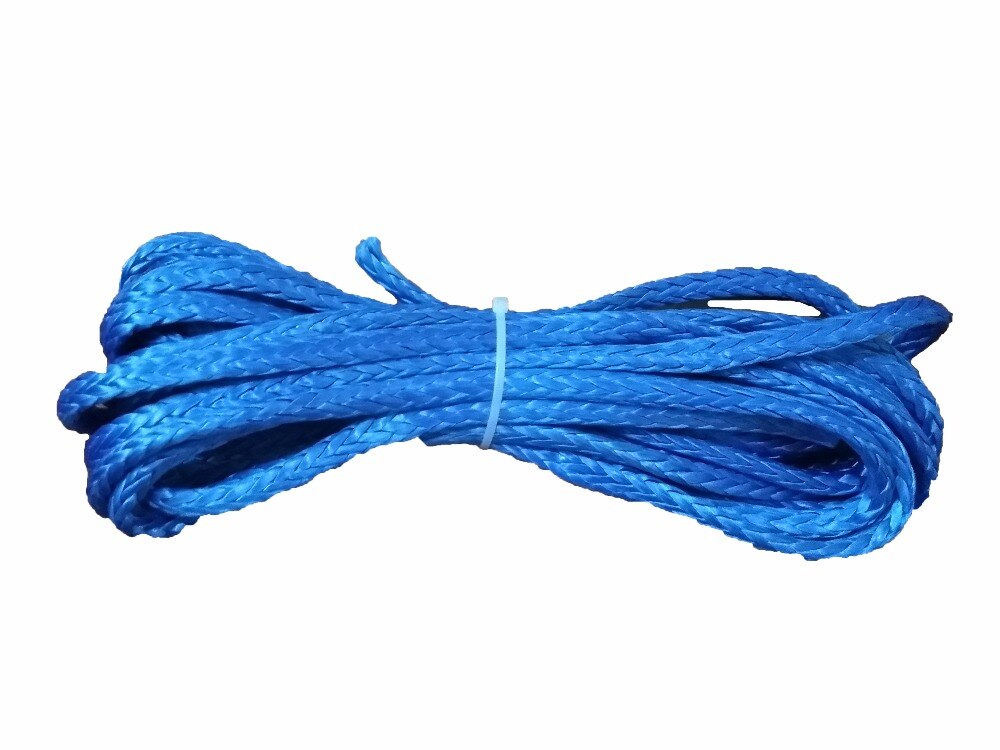 Câble de treuil synthétique, 10mm x 10m, corde de remorquage, pour 4x4/4WD/UTV/ATV, tout-terrain