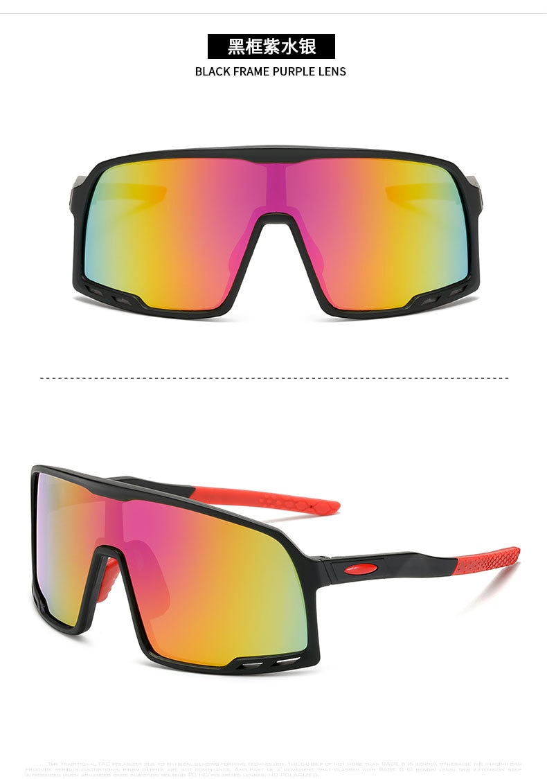 Cykling Solglasögon UV400 Polykarbonat Lins Unisex - Brand Outdoors