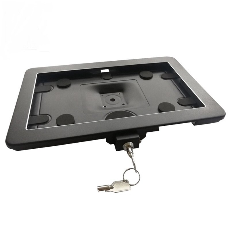 Customer-Made Aluminum Alloy Tablet PC wall mounted Anti Theft Display Stand With Security Lock for 10.1 Inch tablets