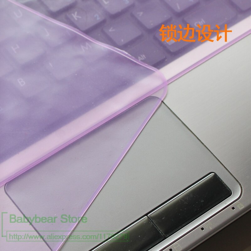 Notebook laptop silikone tastatur cover skin til lenovo hp acer asus universal 14 15 15.6 17 12 12.5 13.3 13.6 14 tommer
