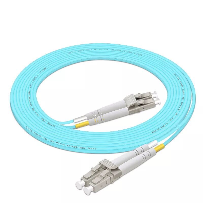 LC to LC OM3 3.0MM UPC Multimode Duplex 3.0MM Fibra fiber optic patch cord Cable 10M 25M 30M 1PCS