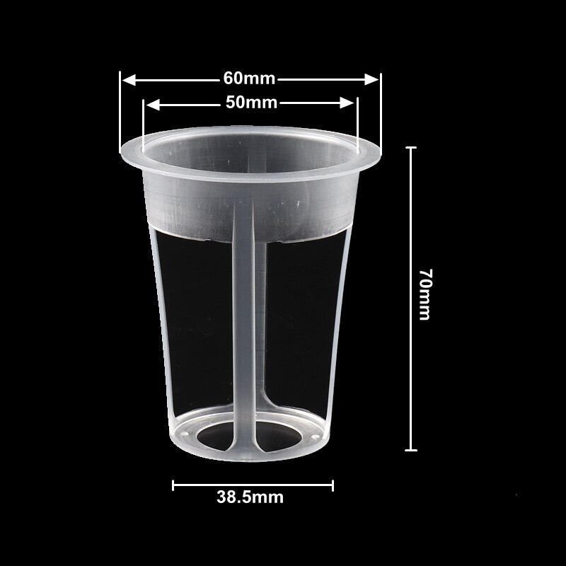 10X Mesh Pot Net Cup Basket Hydroponic Aeroponic Plant Grow Clone FJP xeP0U*wy e