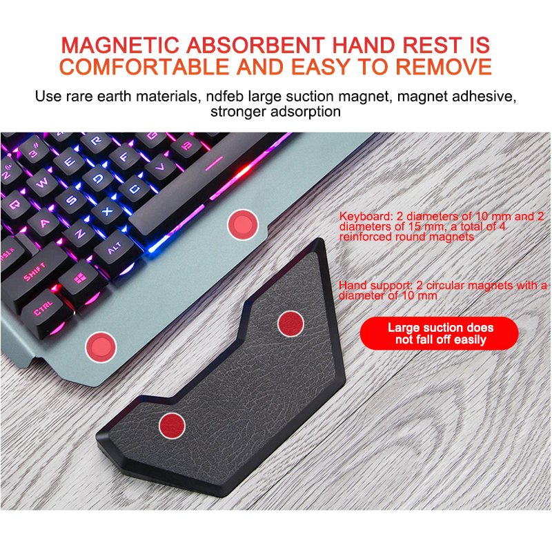2025 618 teclado PRO klawiatura do gier podświetlenie LED RGB Plug And Play biała/czarna klawiatura ergonomiczna konstrukcja wodoodporne klawisze