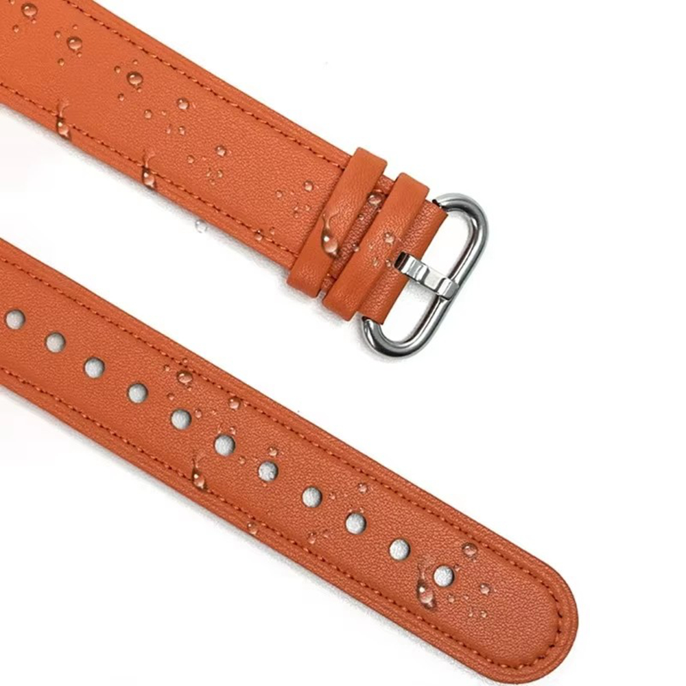 Leather Strap For Xiaomi Band 9 Pro / 8 Pro Breathable Watchband Bracelet Xiomi 9pro / 8pro Mi Band Watch Repalcement Belt
