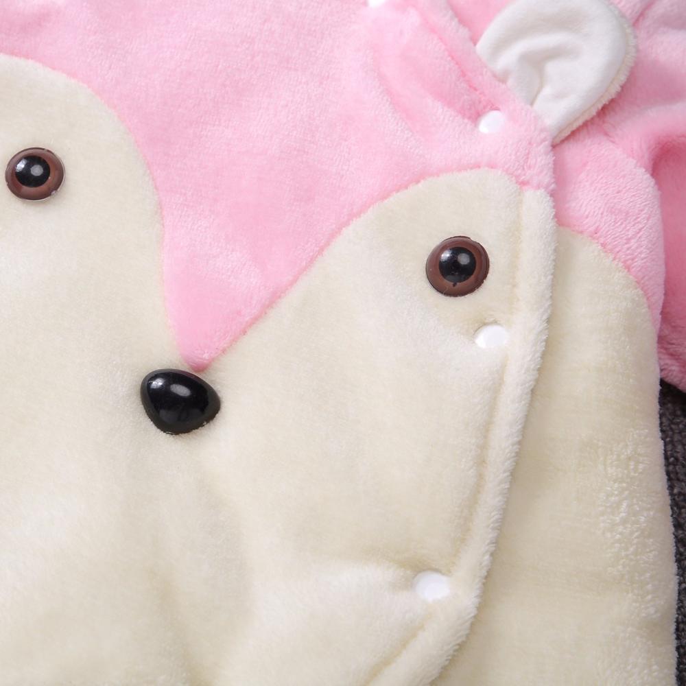 Baby Girl Boy Cotton Thick Clothes Romper Infant Super Warm Winter Jacket Zip Thick Snowsuit Hoodie Coat Jumpsuit Newest
