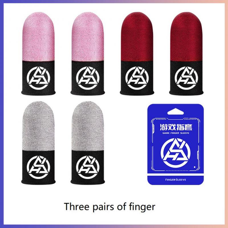 Guantes antideslizantes para Gaming, protectores de dedos transpirables para pantalla táctil, a prueba de sudor, 19 estilos
