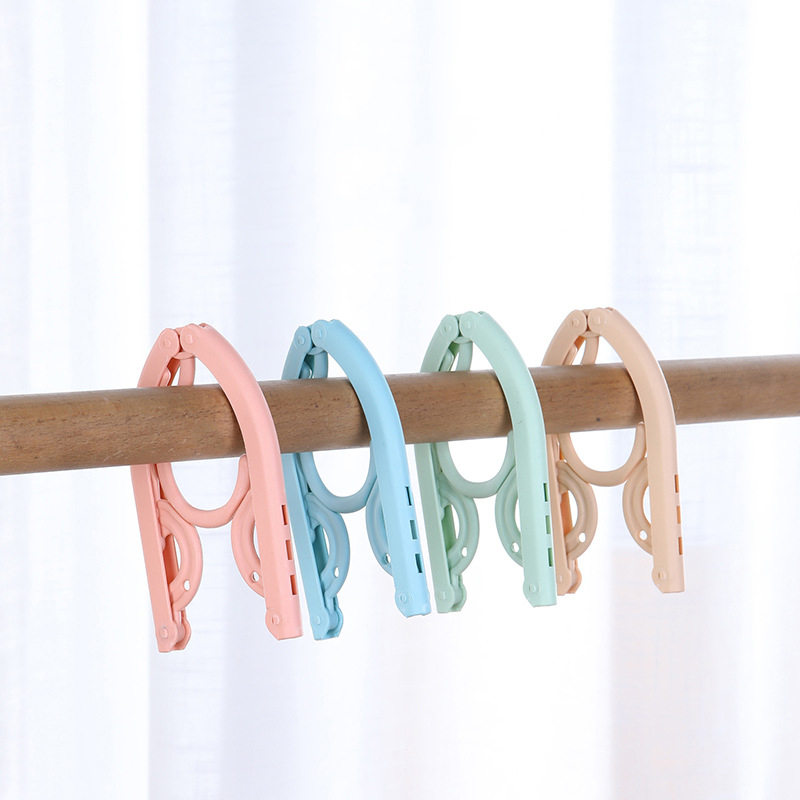 Opvouwbare Kleding Kleerhangers Reizen Hanger Magic Multi-Functionele Hangers Voor Kleding Droogrek Kledingrek Drogen Hanger