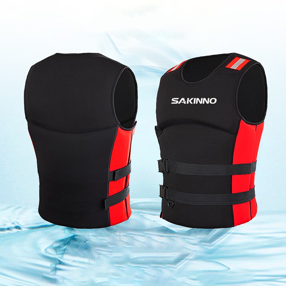 Chaleco salvavidas de neopreno para hombre y mujer, chaquetas salvavidas de flotabilidad para pesca, surf, natación,