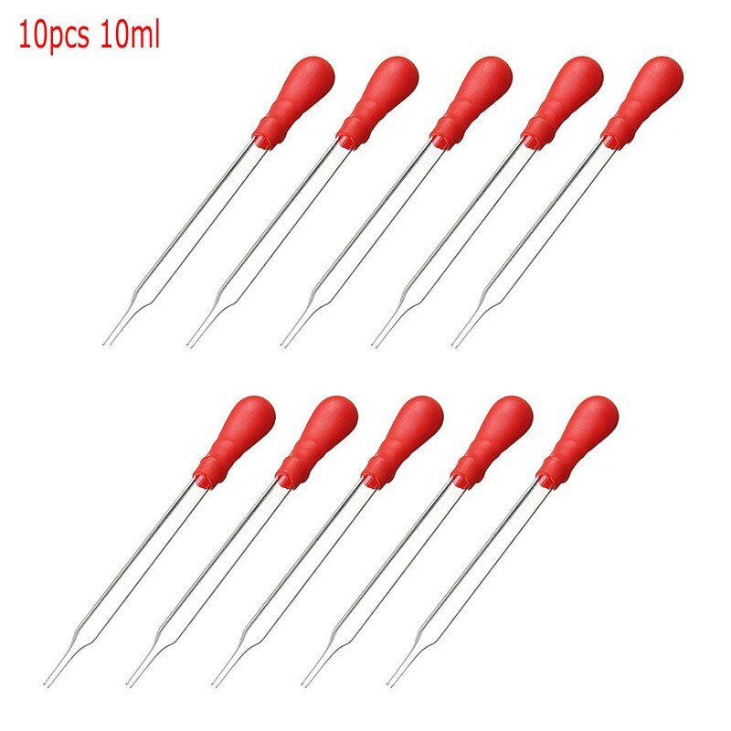 2-50Pcs 3-10Ml Clear Plastic Eye Dropper Set Liquid Transfer Meetpipetten Voor Laboratorium Experiment medische Microbiologie