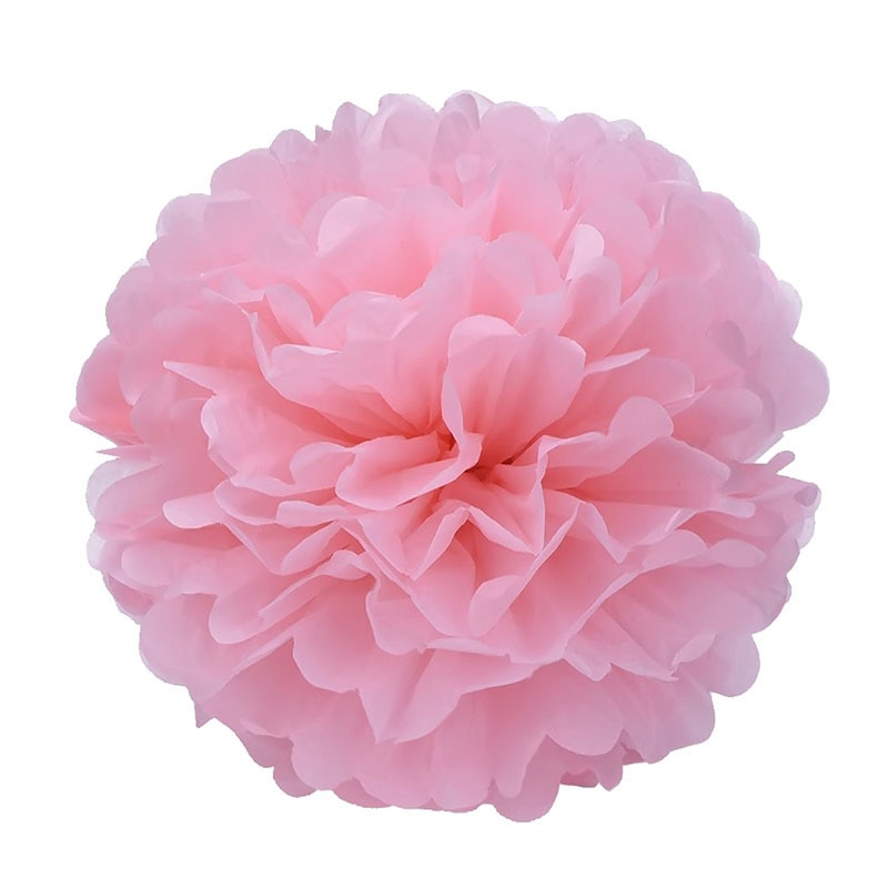 1pc 15cm Pompon Tissue Paper Pom Poms Flower Balls For Wedding Home Decoration Birthday Party Decor DIY Craft Paper Flower 62472