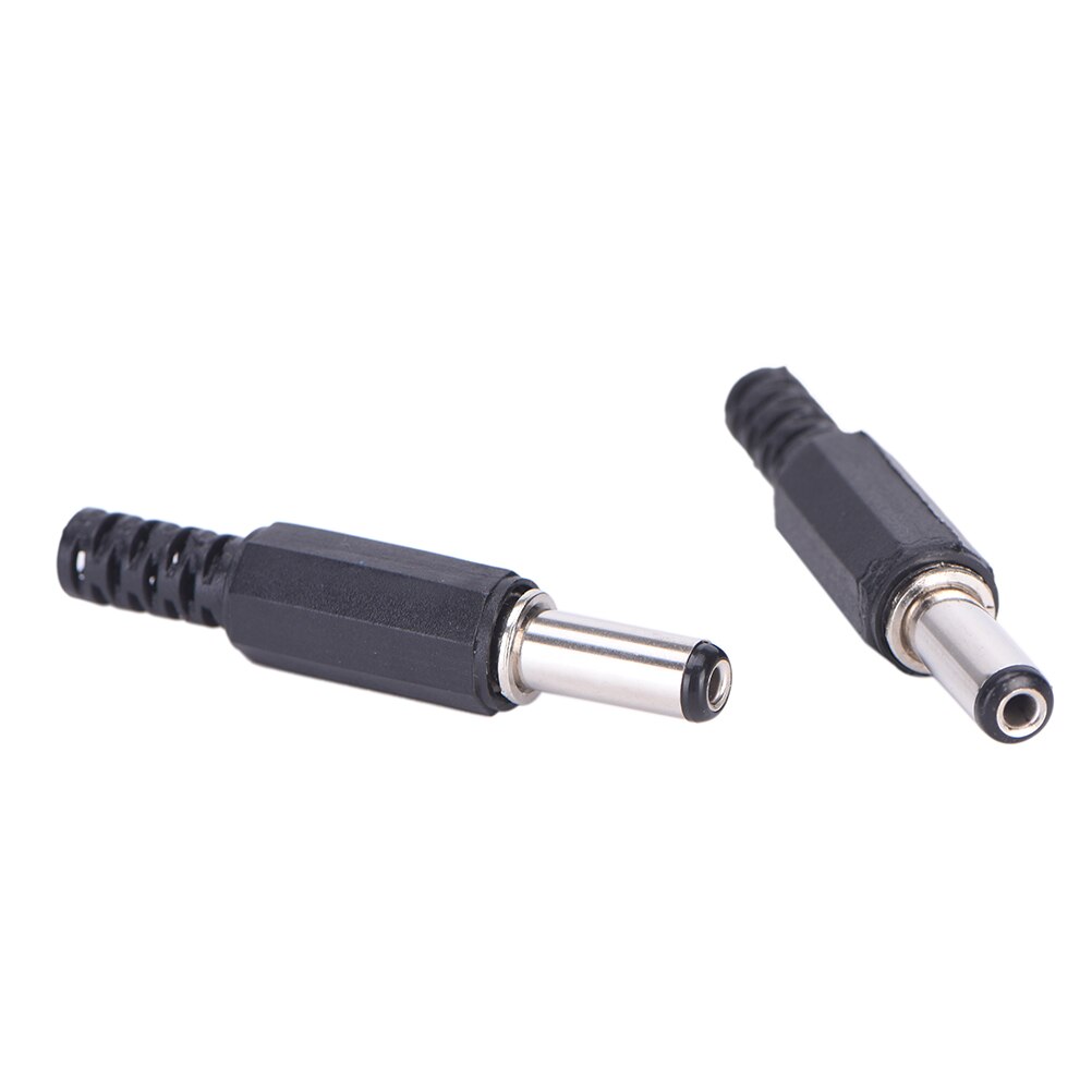 10 pièces 5.5x2.1mm mâle DC prise en ligne prise Jack connecteur adaptateur couvercle en plastique prise d'alimentation cc prises