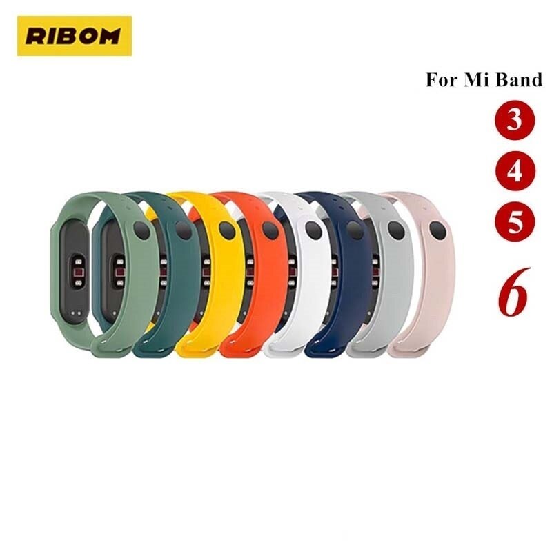 Strap Bracelet For Xiaomi Mi Band 5 6 Smart Band 15 Color Blood Oxygen Fitness Traker Heart Rate Bluetooth Smart Color Bracelet