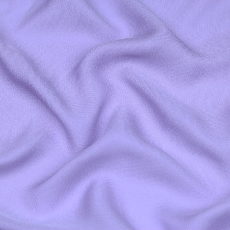Púrpura puro crepe Georgette de seda tela pliegue resistente de 140cm de ancho SCG462