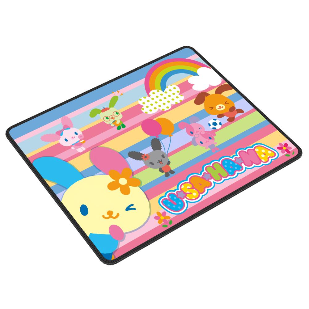 Liten skrivbordsmatta usahana söt musmatta anime spelmattor musmatta företag gamer girl gaming laptop datortillbehör potdemiel