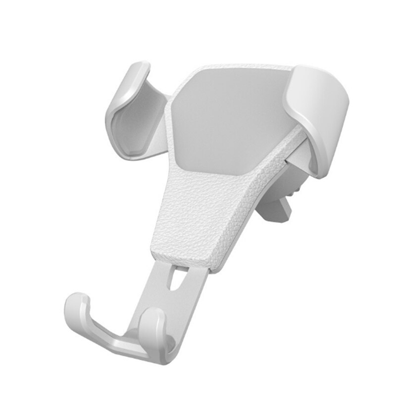 3D auto gravedad teléfono móvil teléfono soporte de GPS para Mitsubishi ASX Suzuki Subaru Acura Jeep Fiat 500 Hyundai Solaris: White