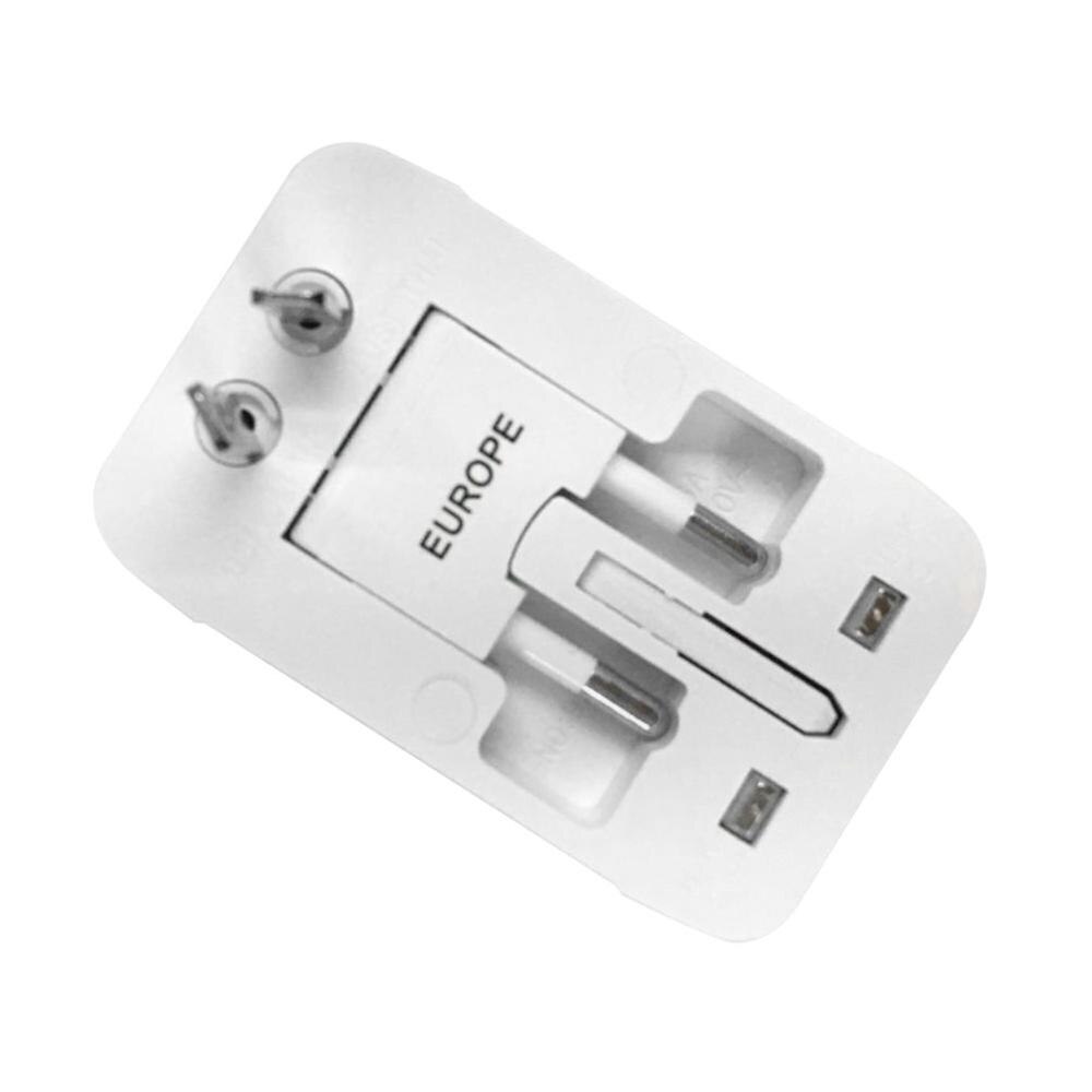 US/AU/UK/EU Plug Adapter Travel Power Adapter All in One Electrical Plug Converter Power Socket International Dual USB Charger