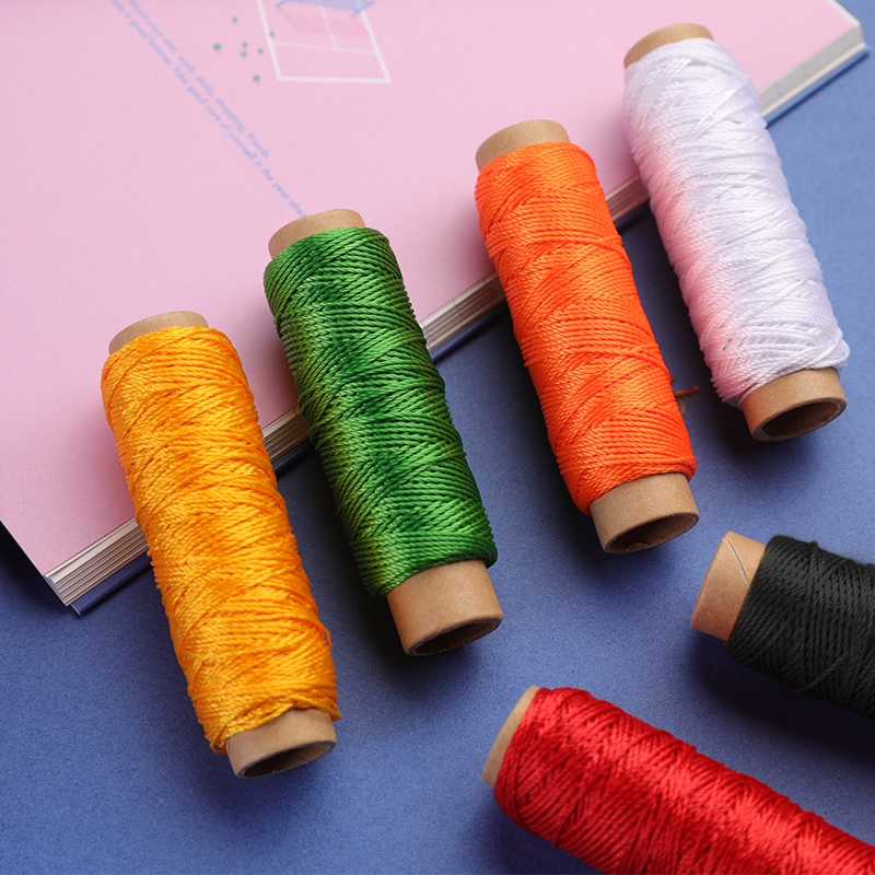 10 Colors High Strength Thread Hand Sewing Machine Thread Leather Thread For DIY Sewing Canvas Leather and Braided Bracelets