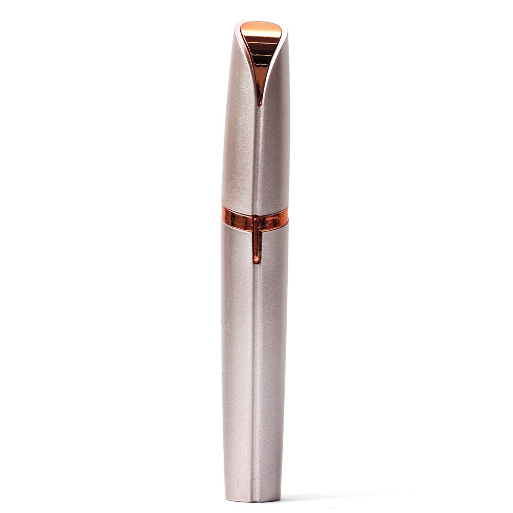 Épilateur electrique Sourcils Précision Sourcil Rasoir Cheveux Facial Épilateur Portatif Mini Rasoir De Sourcils Stylo Sourcil Shaper: gold