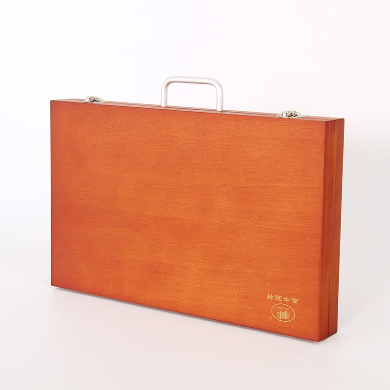 Easel Box Caballete De Pintura Oil Paint Artist Easel for Painting Atril Madera Wood Painting Box Easel Stand Drawing Supplies