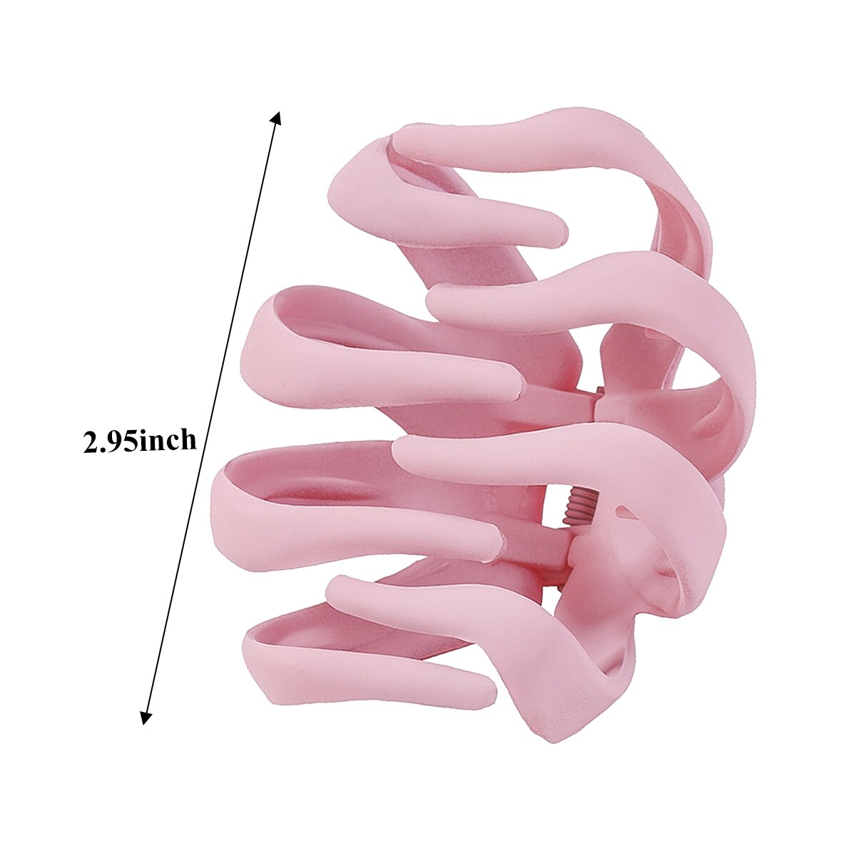 1pc koreanske solide butikk hårklør akryl hårnåler hårspenner hårspenner krabbe hårspenner hodeplagg til kvinner jenter hårtilbehør