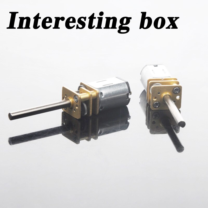 Krab Koninkrijk N20 Gear Motor As Lengte 26 Mm Motor Diy Speelgoed Accessoires Technologie Concurrentie Onderdelen
