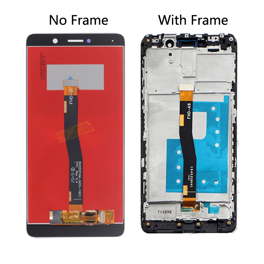 Voor Huawei Honor 6X Lcd Touch Screen Digitizer BLN-L24 BLN-AL10 BLN-L21 BLN-L22 Voor GR5 Display Met Frame