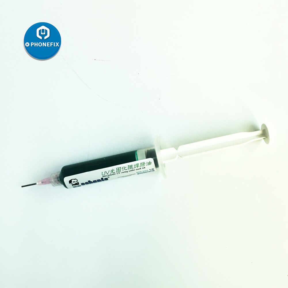 10CC Mechanic UV Solder Resist PCB UV curable solder mast for phone repairing PCB BGA after soldering rework