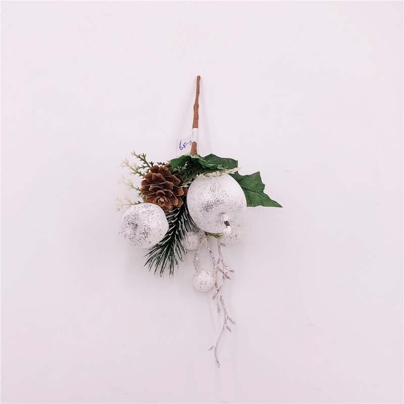 9 stijlen kunstbloem rode kerst bessen dennenappel takken kerstdecoratie voor thuis bloemendecoratie bloemenknutsels: A2