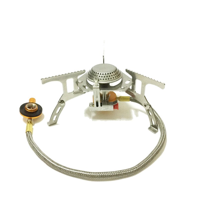 10pcs/set Outdoor Stove Cookware Set Pot Portable Split Picnic Stove Camping Pot Set Cookware Burners