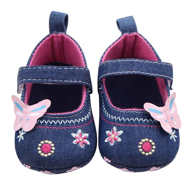 Mode Baby Schoenen Vlinder Zachte Tong Peuter Schoenen Bu/12 Cm